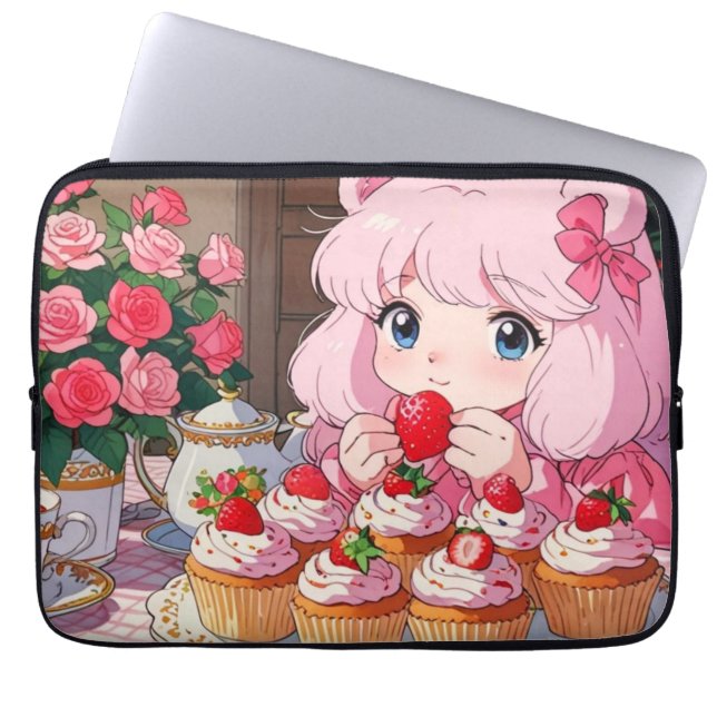 Elektroniskt fack laptop fodral (Framsidan)