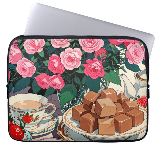 Elektroniskt fack laptop fodral (Framsidan)