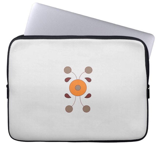 Elektroniskt fack laptop fodral (Framsidan)