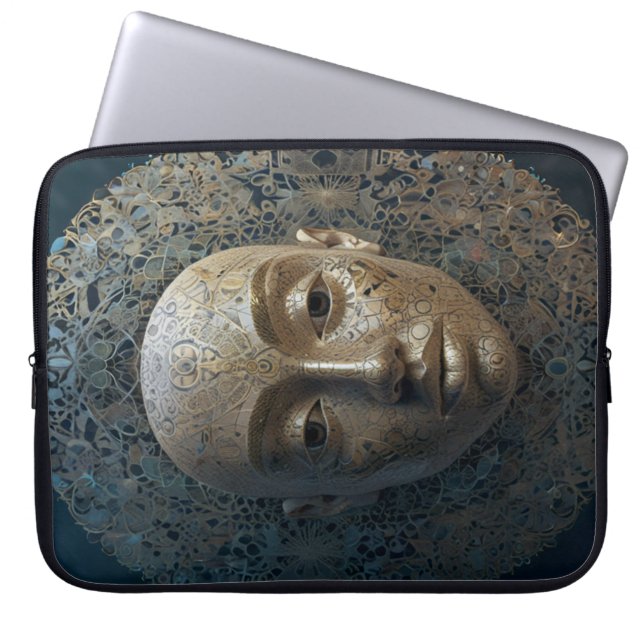 Elektroniskt fack laptop fodral (Framsidan)