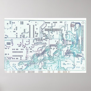 elektroniskt gå runt poster