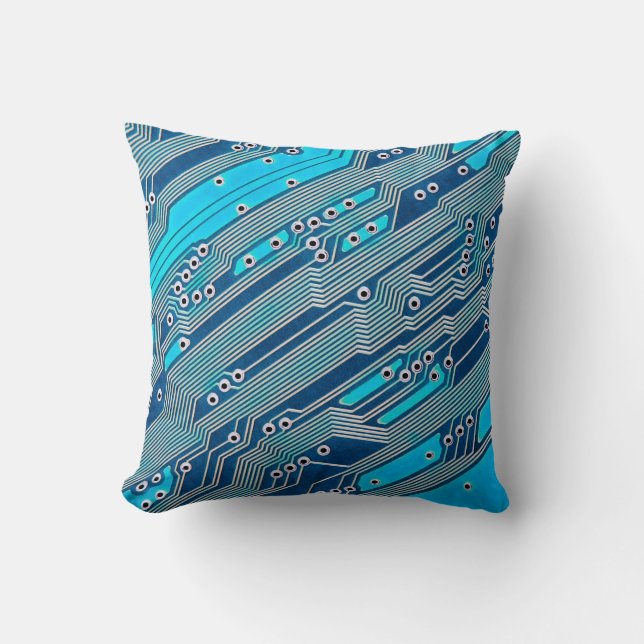 Elektroniskt kretskort stängs. krets,kort,b kudde (Framsida)