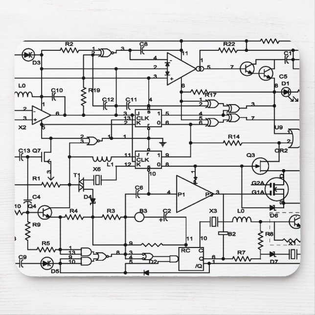 elektroniskt projektera musmatta (Framsidan)