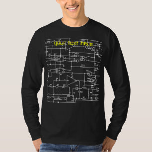 elektroniskt projektera t shirt