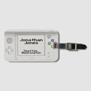 Elektroniskt spel i handdatorn personlig Old schoo Bagagebricka