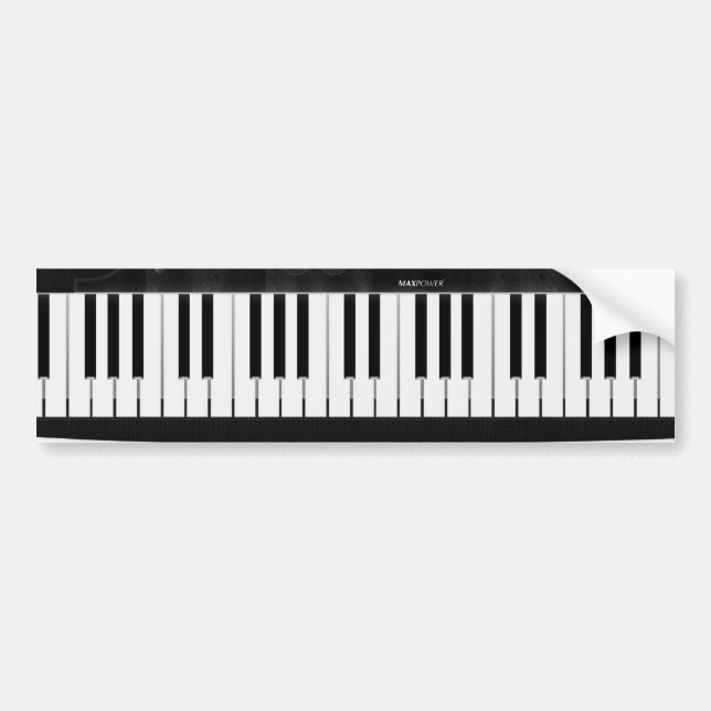 Elektroniskt tangentbord bildekal (Framsidan)