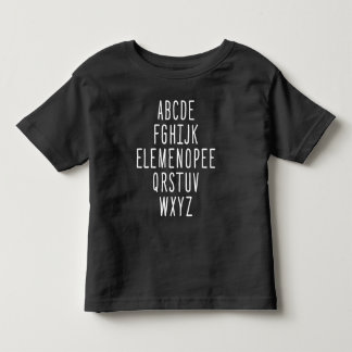 ELEMENOPEE Alphabet Tee