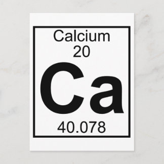 Element 020 - Ca - Kalcium (Full) Vykort