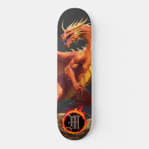 *~* Element AP88 Elementär Drak Eldig Flamma Mini Skateboard Bräda 18,5 Cm
