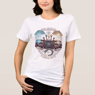 🎧 Elemental DJ – Mästare av Ljud & Stormar T-Shir T Shirt