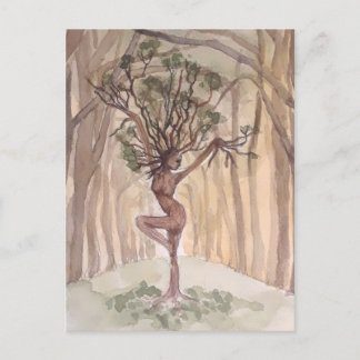 Elemental Earth Postcard Vykort