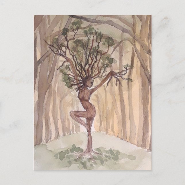 Elemental Earth Postcard Vykort (Framsida)