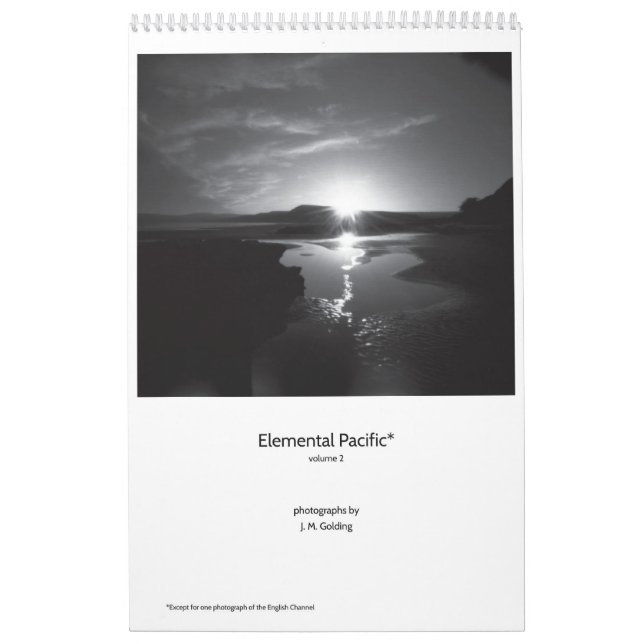 Elemental Pacific Calendar, volym 2 Kalender (Omslag)