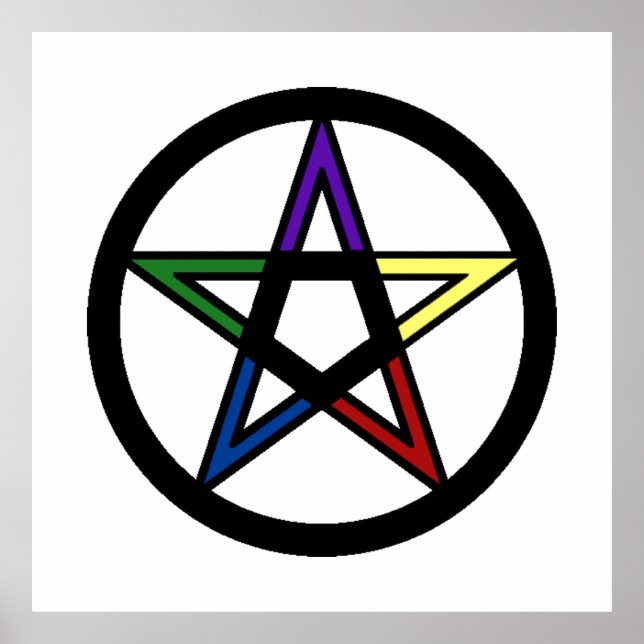Elemental Pentacle Poster (Framsidan)