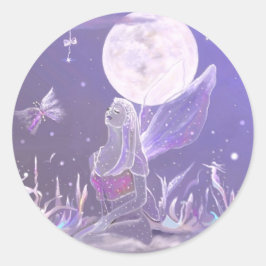 Elemental Spirits Runt Klistermärke