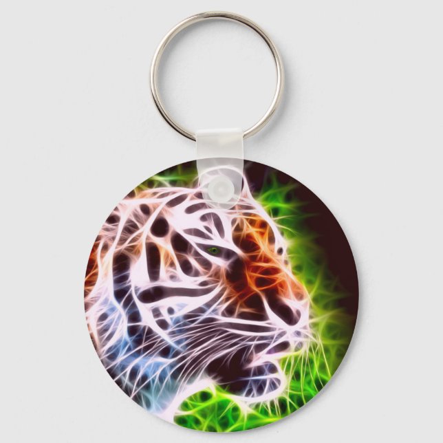 Elemental Tiger Nyckelring (Framsida)