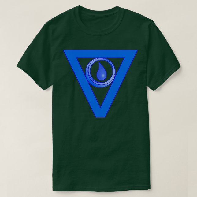 Elemental Vatten T Shirt (Design framsida)