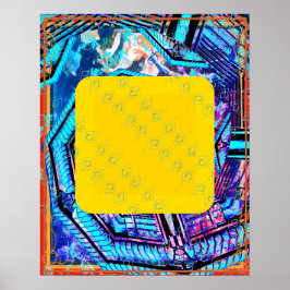 Elementär jord inom Earth Meditation Aid Tattva Poster