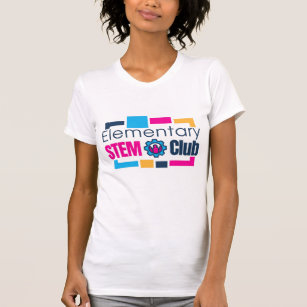 Elementär Logotyp av STEM-Klubb T Shirt