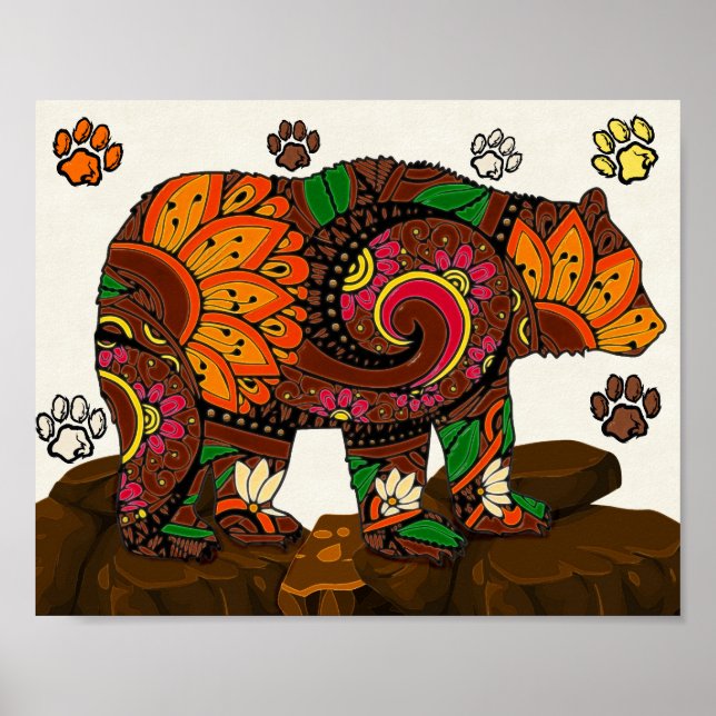 Elementär Natur Poster (Framsidan)