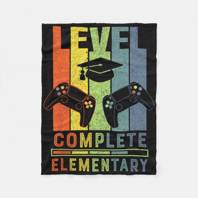 Elementär nivå komplett examen Cl 2025 Spelare Fleecefilt (Framsidan)
