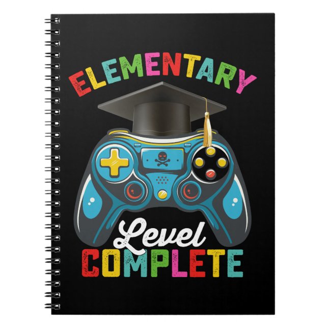Elementär nivå komplett examen spelande spelare anteckningsbok (Framsidan)