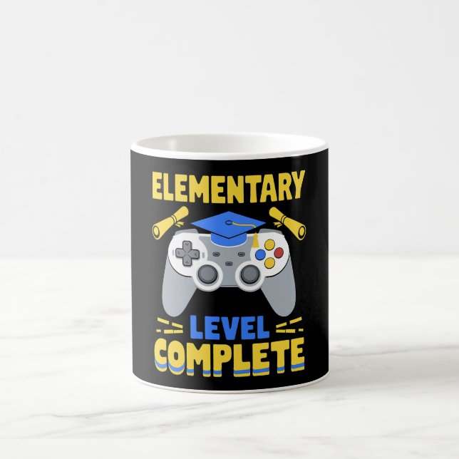 Elementär nivå komplett spelande spelare examen kaffemugg (Center)