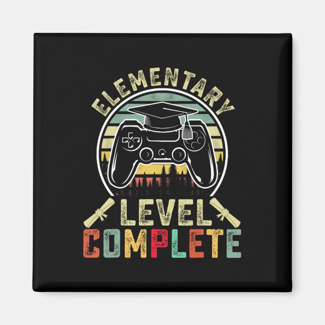 Elementär nivå komplett spelare Elementär examen Magnet (Framsidan)