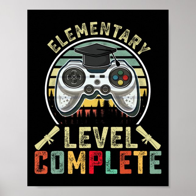 Elementär nivå komplett spelare Elementär examen Poster (Framsidan)
