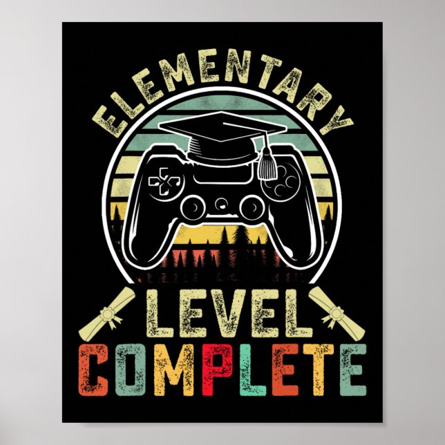 Elementär nivå komplett spelare Elementär examen Poster (Framsidan)