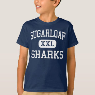 Elementär Summerland för Sugarloaf hajar nyckel T Shirt