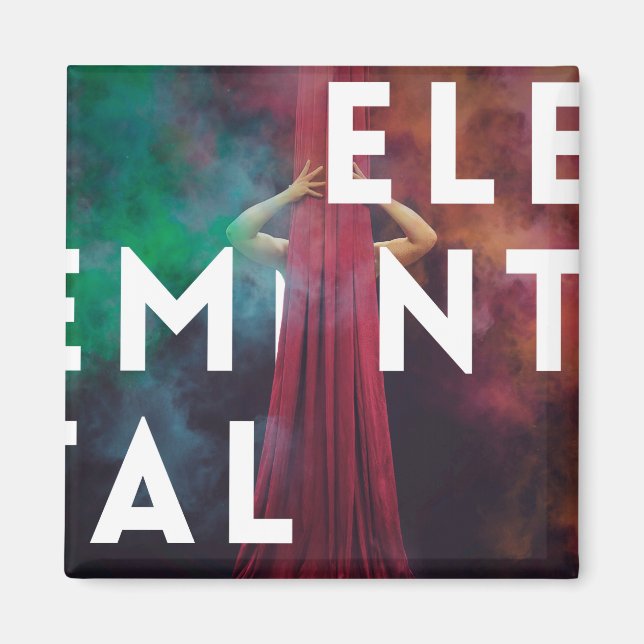 Elementär Versatile Arts Show Affischmagnet Magnet (Framsidan)