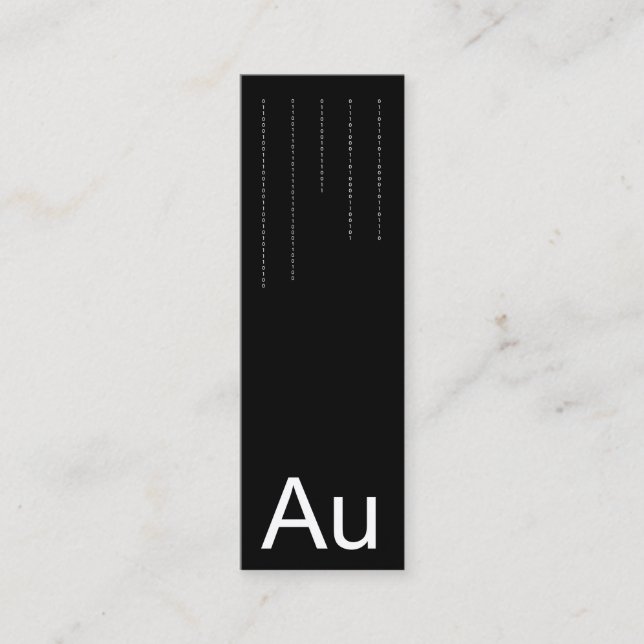 Elementärt Mini Visitkort (Framsida)