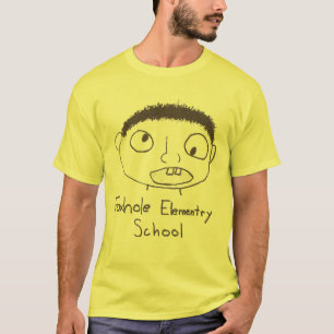 Elementärt rävhål tee shirt