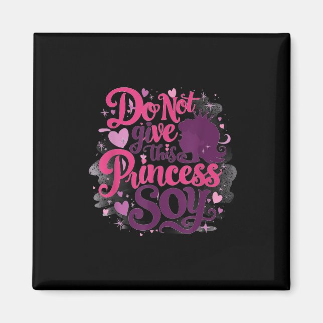Elementary School Princess och Soy Allergy out Magnet (Framsidan)