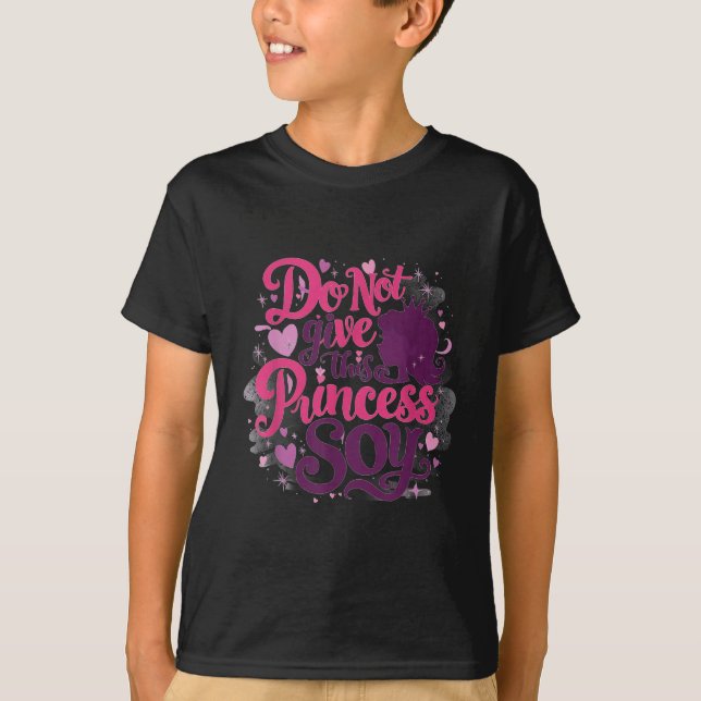 Elementary School Princess och Soy Allergy out T Shirt (Framsida)