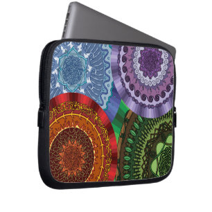 Elementen Mandalas Bärbar Dator Fodral