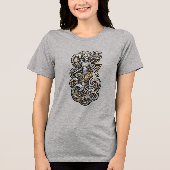 Elemento Agua T Shirt (Framsida)