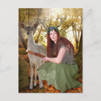 Elen of the Ways vycard Vykort