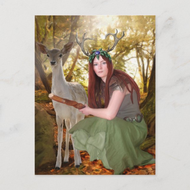 Elen of the Ways vycard Vykort (Framsida)