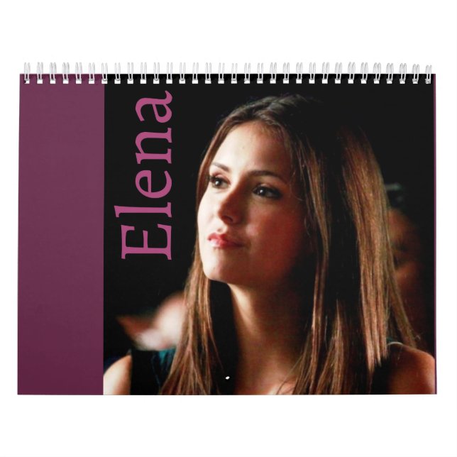 Elena Gilbert Kalender (Omslag)