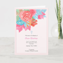 Elena grekisk-ortodox Baptism Church Program