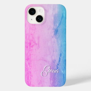Elena Namn Template, Feminine Färg Rosa Marble