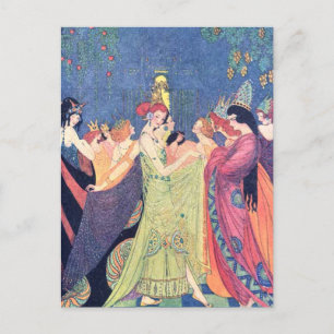 Elenore Abbott De tolv Princesses vykort