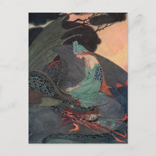 Elenore Abbott vykort för de två bröderna (Framsida)