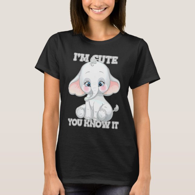 Elephant 2 t shirt (Framsida)