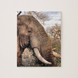 Elephant Älskare Art Pussel