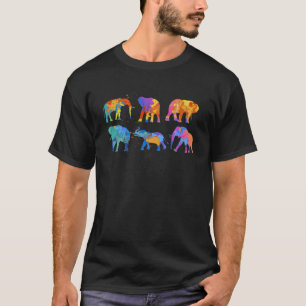 Elephant Älskare - Cute Wildlife animals Elephant T Shirt