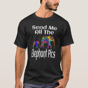 Elephant Animal har skickat mig all elefant Bilder T Shirt
