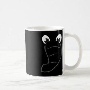 Elephant Ansikte Cute Kids Halloween Costume Anima Kaffemugg